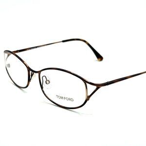NEW TOM FORD TF 5118 052 Havana Women Eyeglasses 52mm 16 135